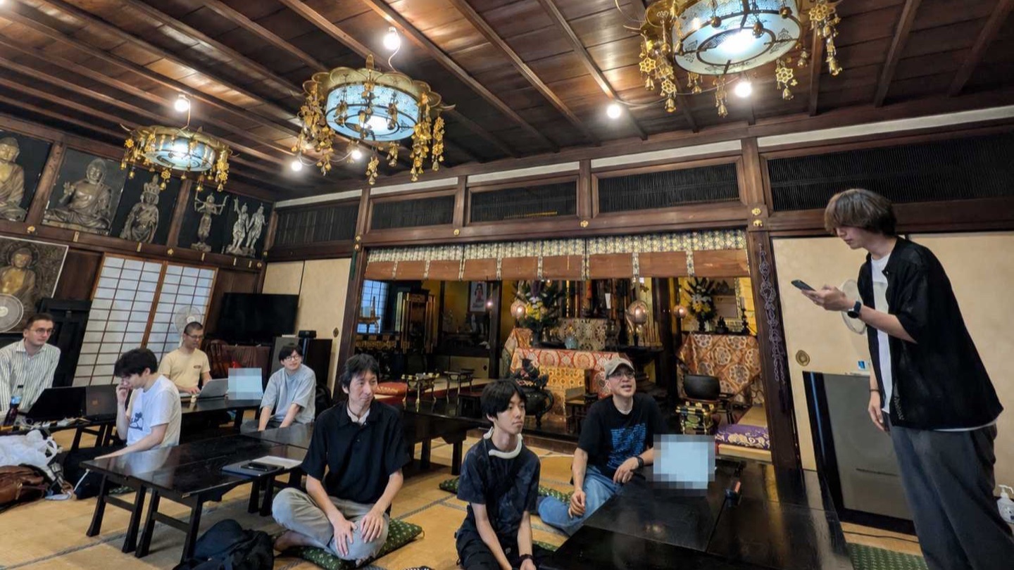 京都・佛現寺でみやこもくもく会#59を開催|中学生〜50代の約10名が参加